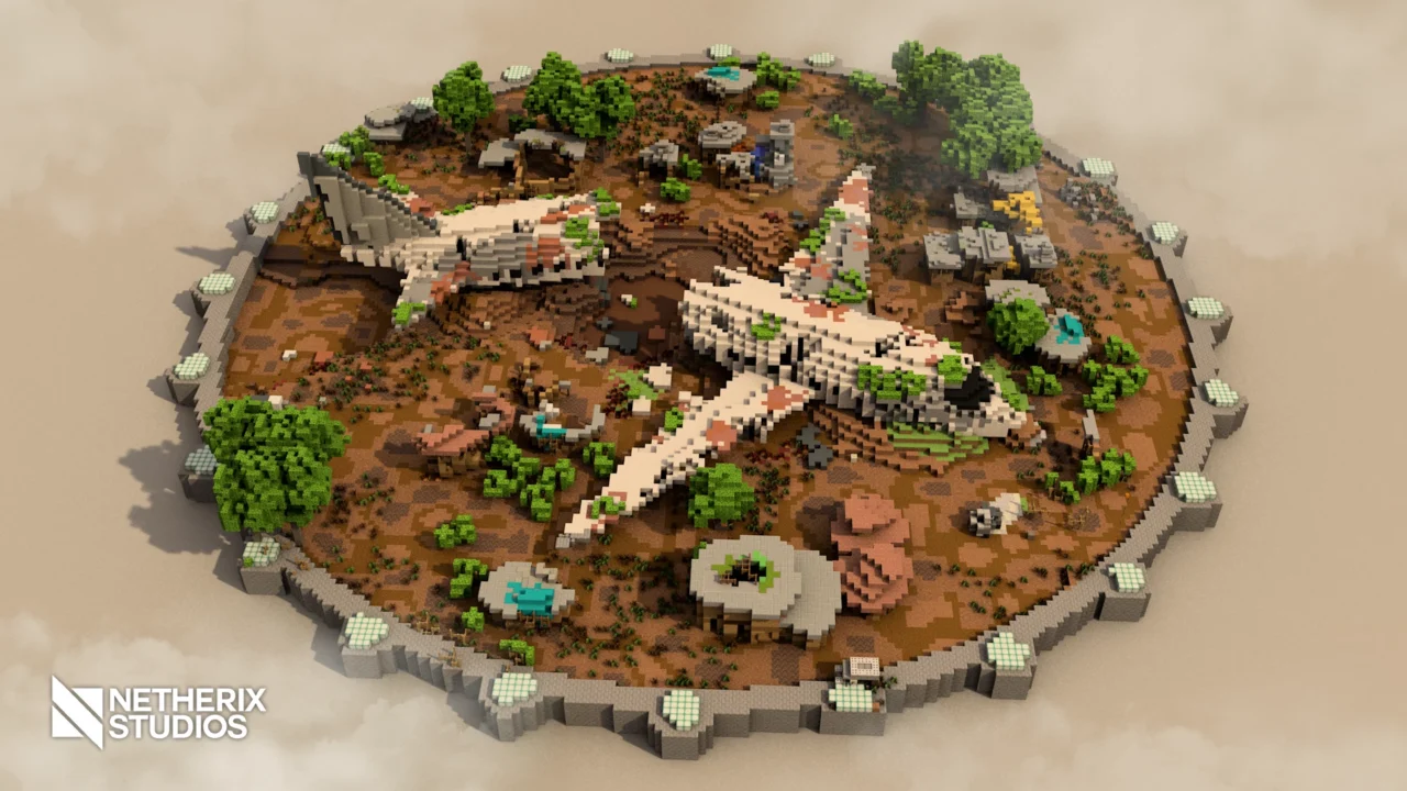 crashed plane arena pvp