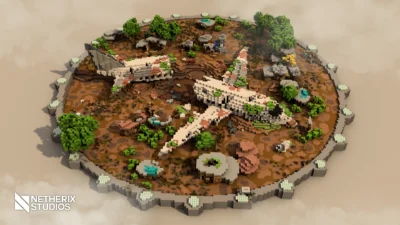 crashed plane arena pvp