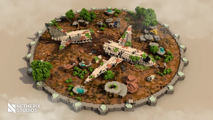 crashed plane arena pvp