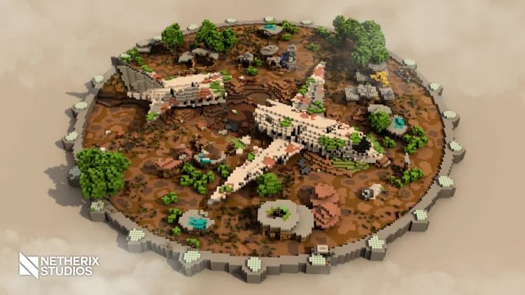 crashed plane arena pvp