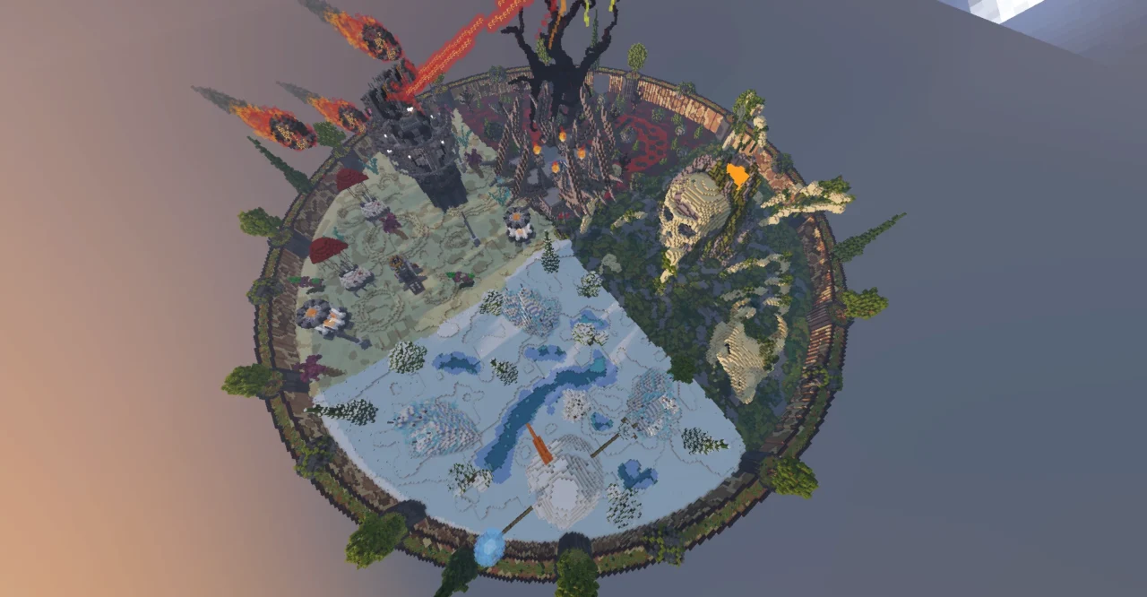 kit pvp map spawn [4 themes] - Image 4