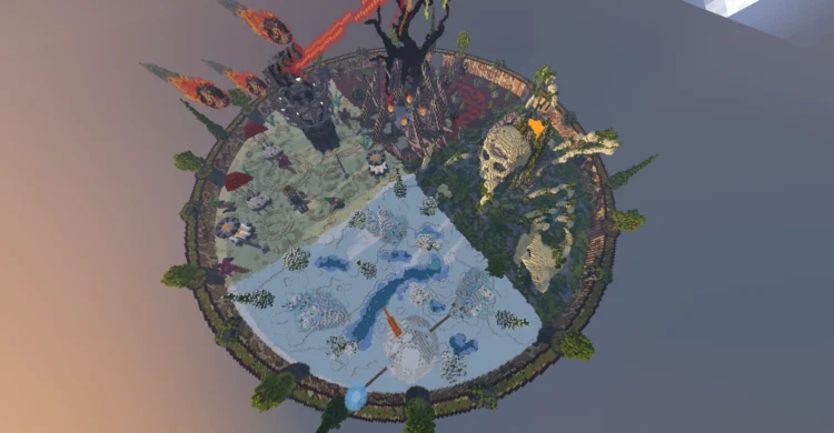 kit pvp map spawn [4 themes] - Image 4