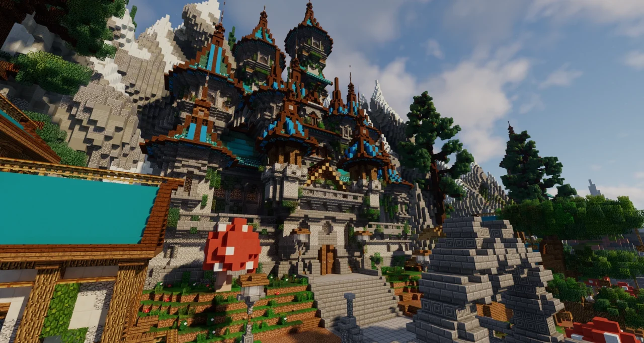 magic village map spawn | Netherix Studios
