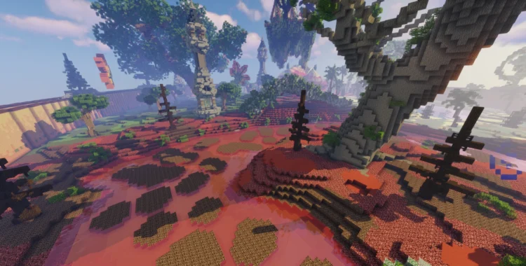 kitpvp map 4 biomes - Image 4