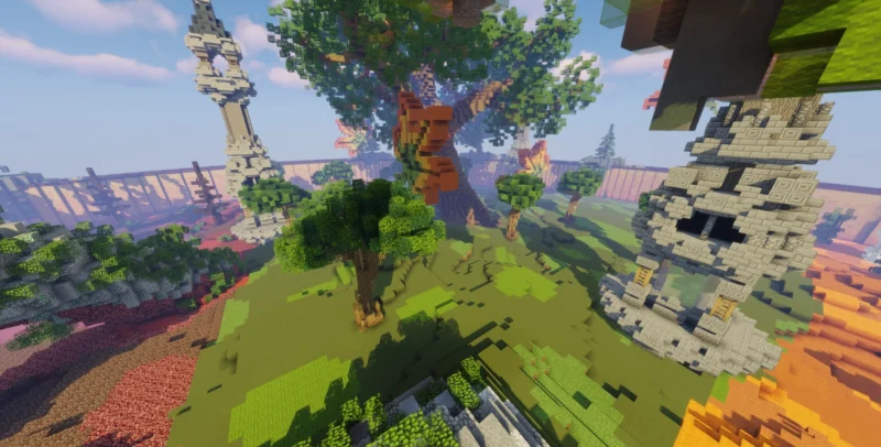 kitpvp map 4 biomes - Image 5