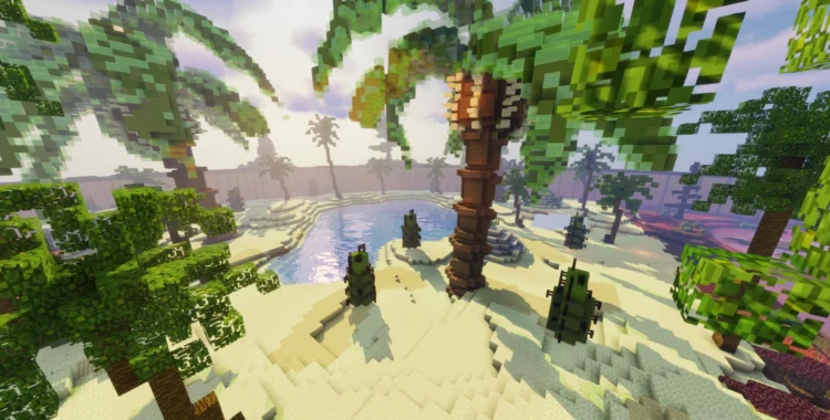 kitpvp map 4 biomes - Image 7
