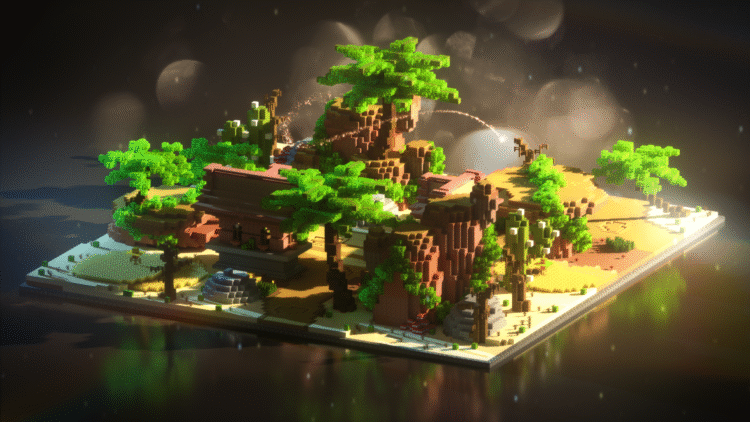 🌴 Amazing desert style spawn 🌴