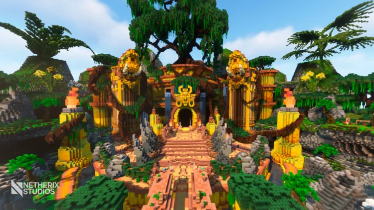 aztec temple lobby - Image 9