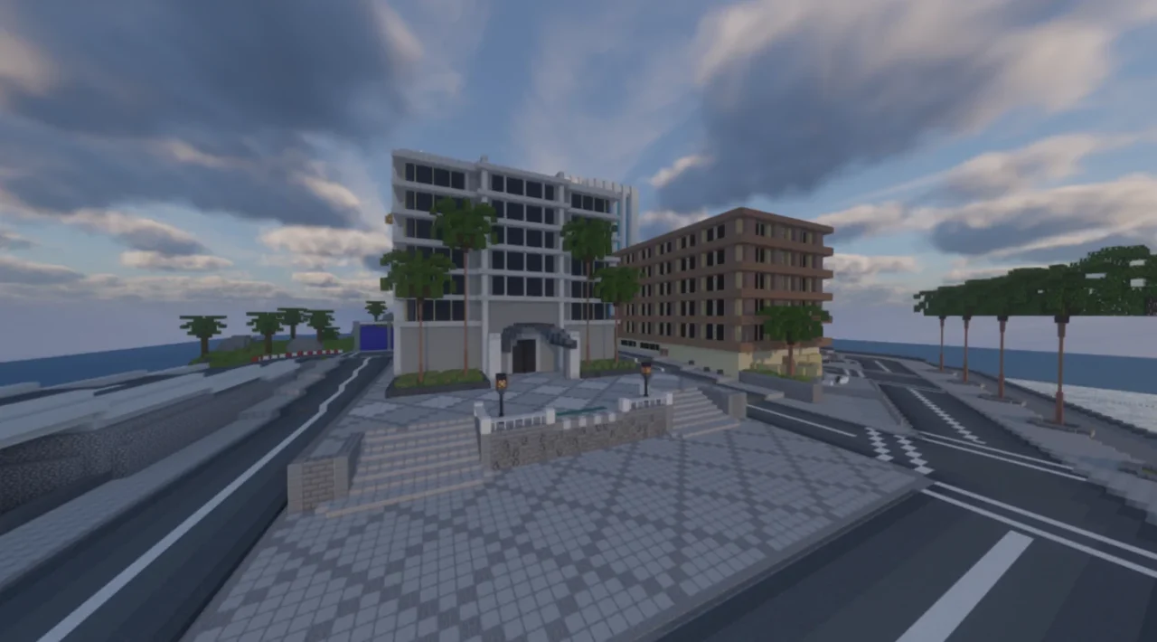 sunset city map | Netherix Studios