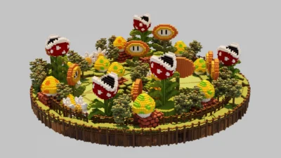 floral pvp map