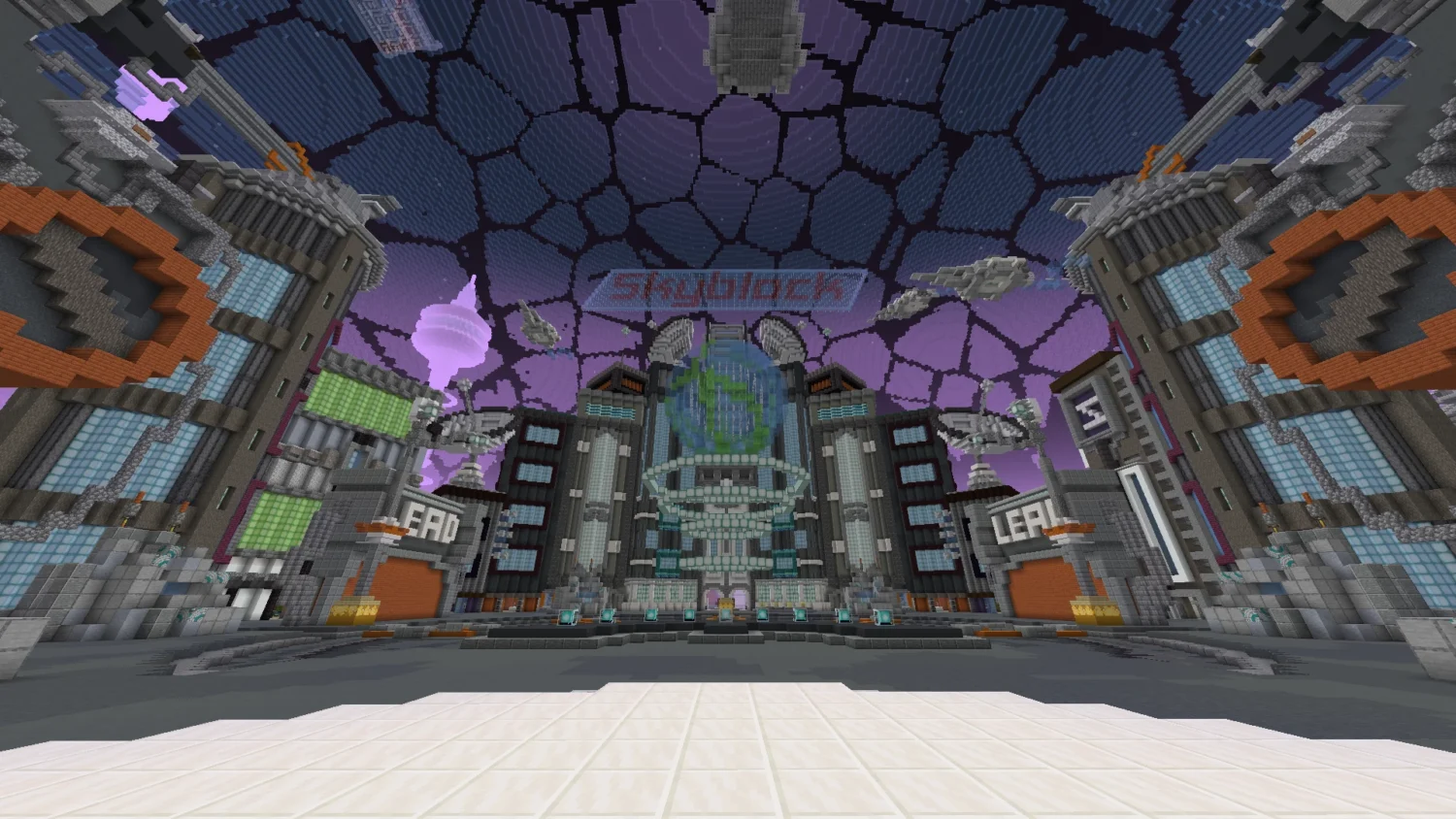 Space Dome Skyblock Lobby