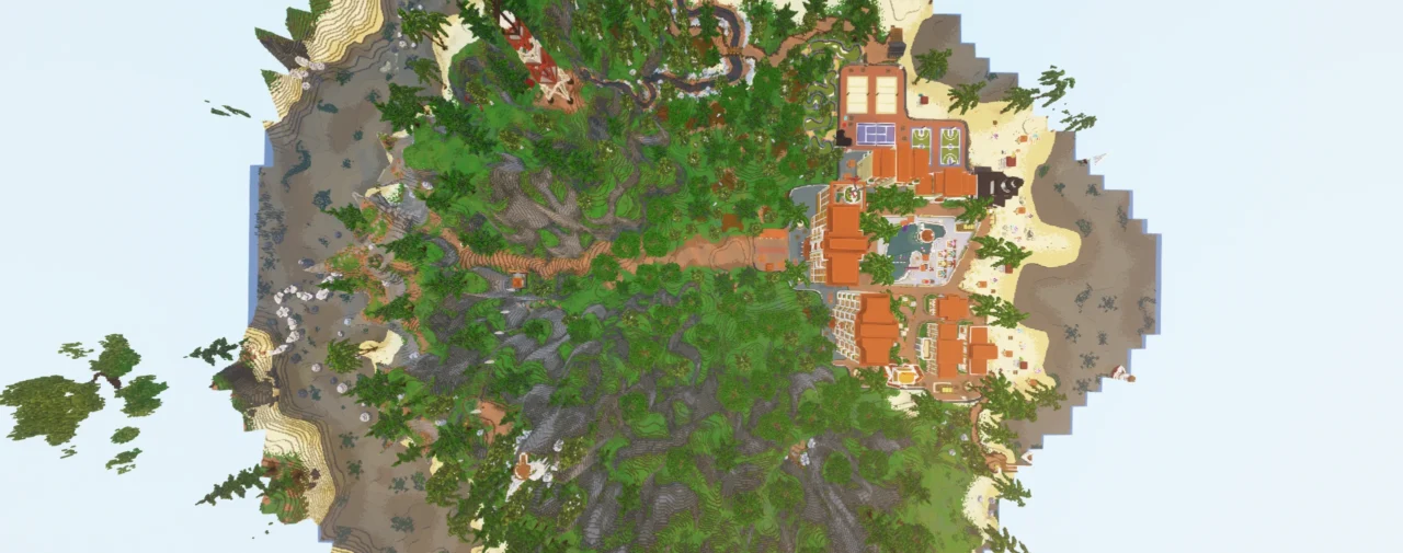 the resort hotel adventure map | Netherix Studios