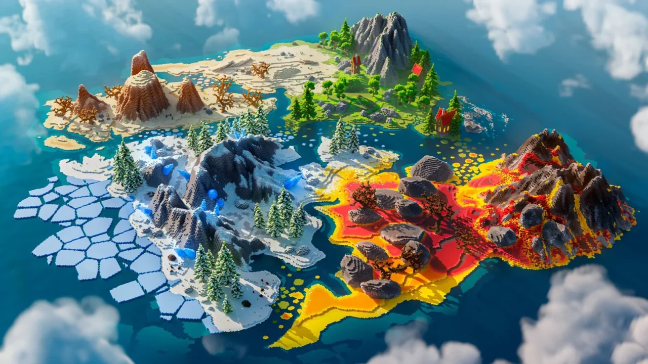 survival showdown multibiome pvp