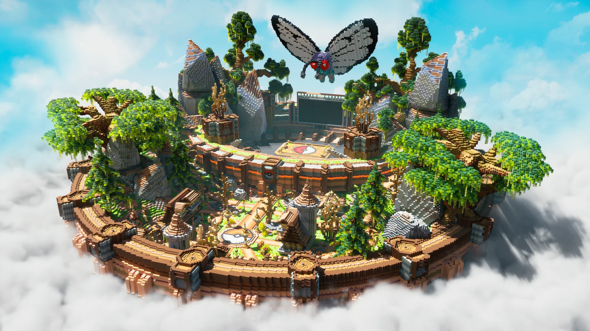 Pokemon maps Minecraft