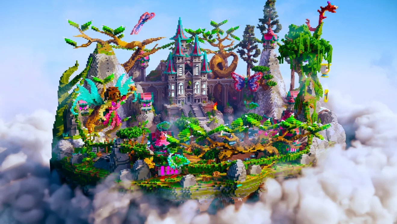 Fantasy island Minecraft