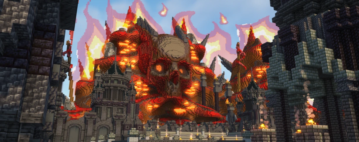 Nether map for Minecraft